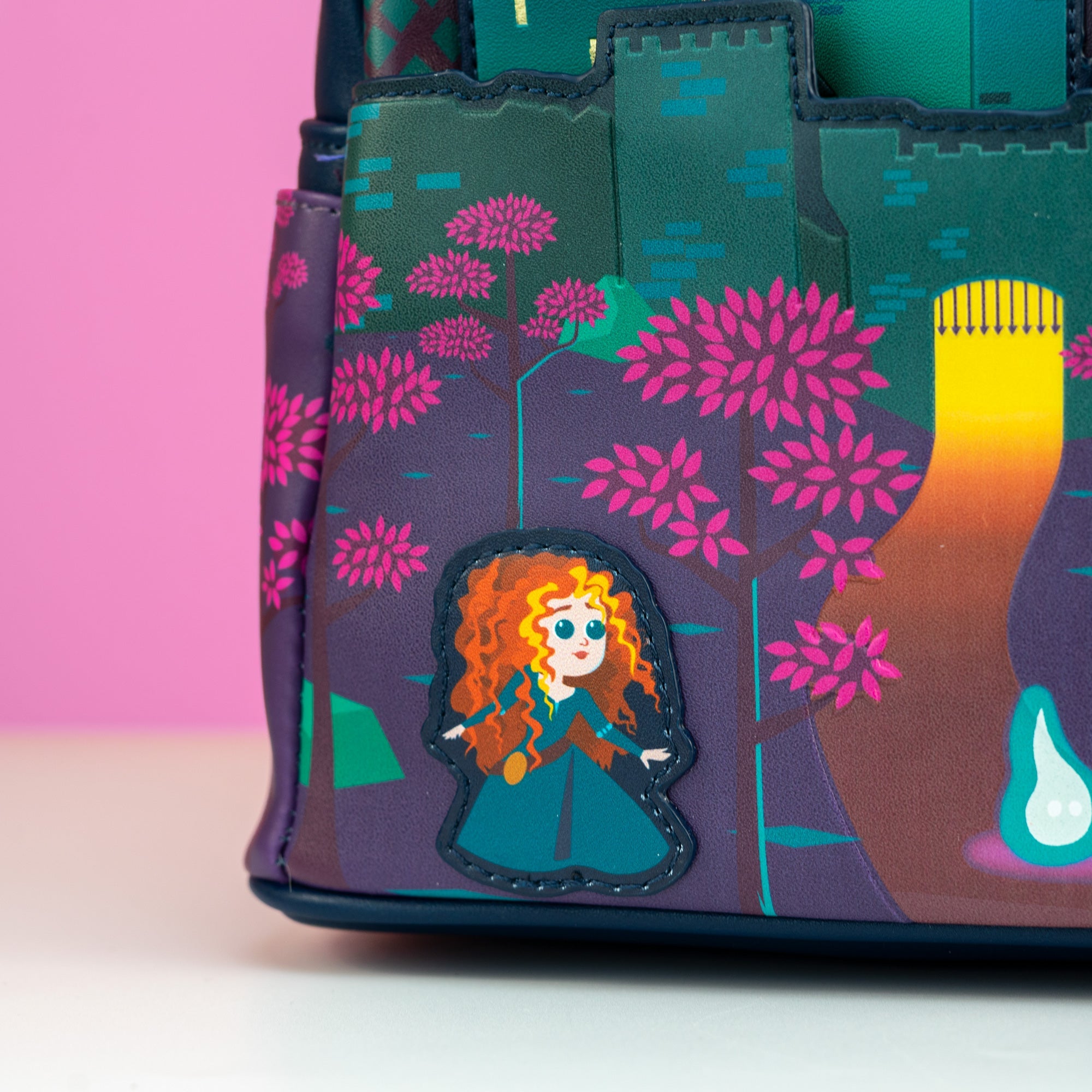 Loungefly x Disney Pixar Brave Princess Castle Mini Backpack - GeekCore
