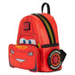 Loungefly x Disney Pixar Cars 20th Anniversary Lightning McQueen Metallic Light-Up Mini Backpack - GeekCore