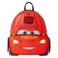 Loungefly x Disney Pixar Cars 20th Anniversary Lightning McQueen Metallic Light-Up Mini Backpack - GeekCore