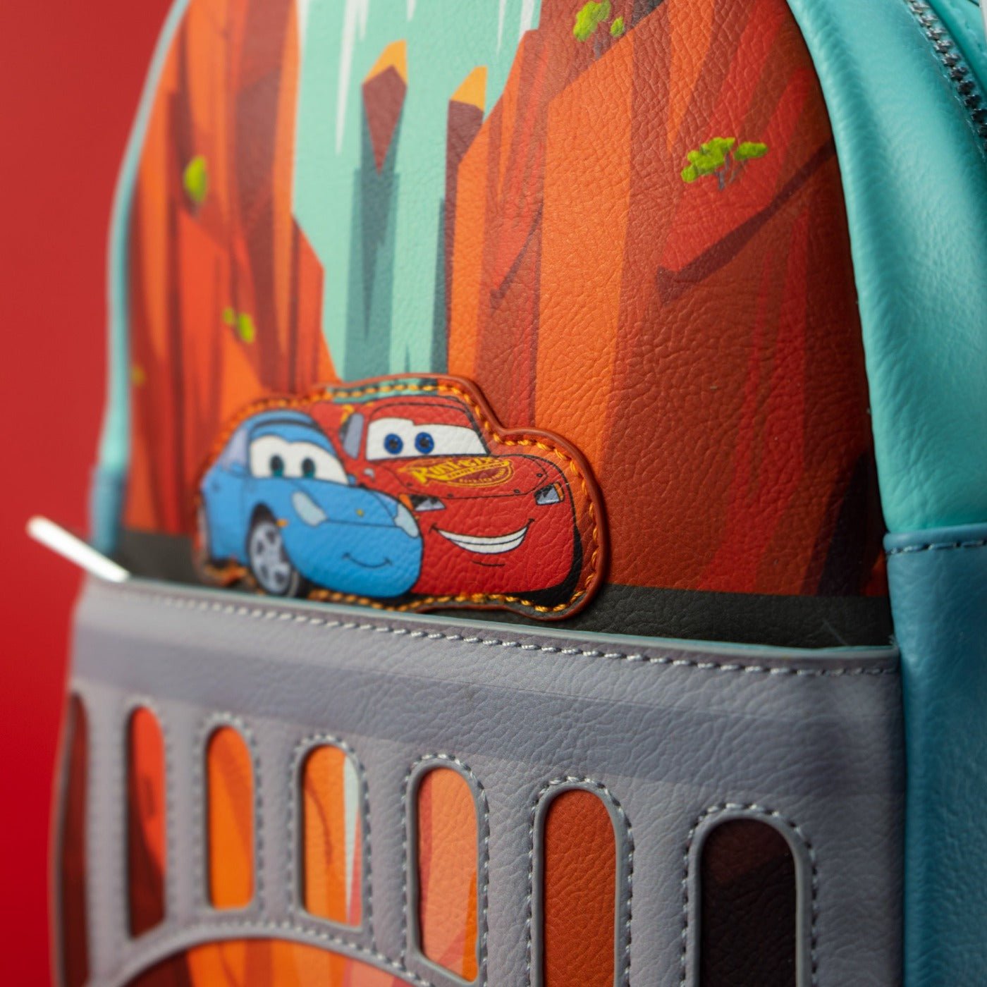 Loungefly x Disney Pixar Cars Firewall Falls Mini Backpack - GeekCore