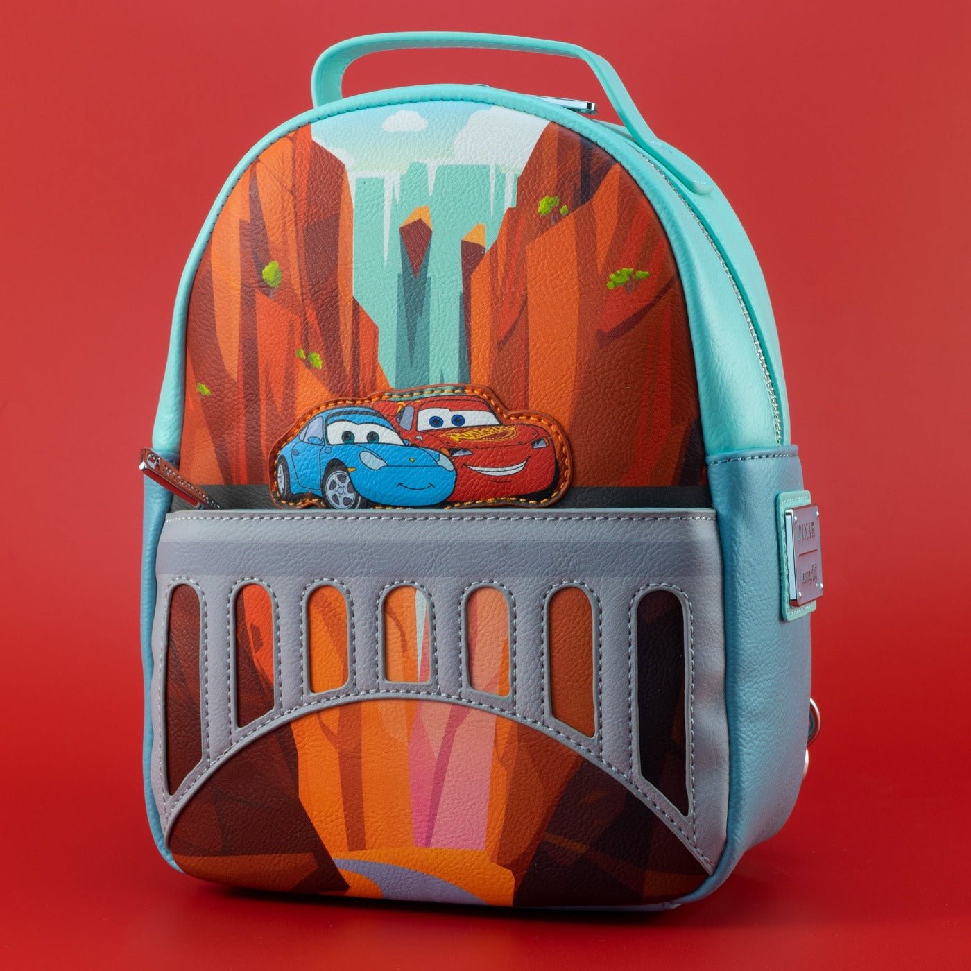 Loungefly x Disney Pixar Cars Firewall Falls Mini Backpack - GeekCore