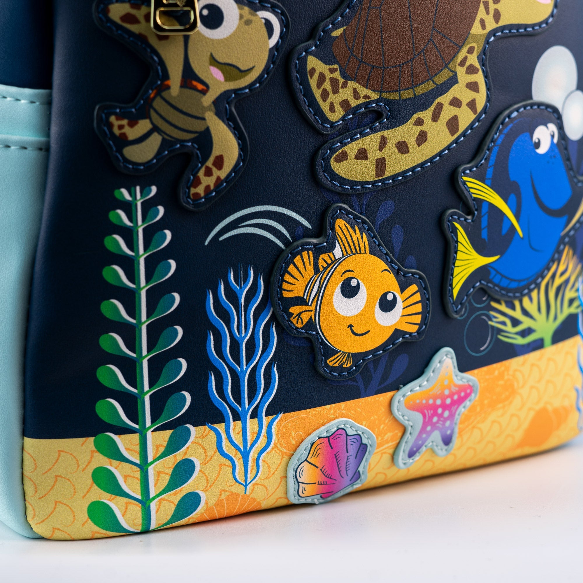 Loungefly x Disney Pixar Finding Nemo Crush and Friends Mini Backpack - GeekCore