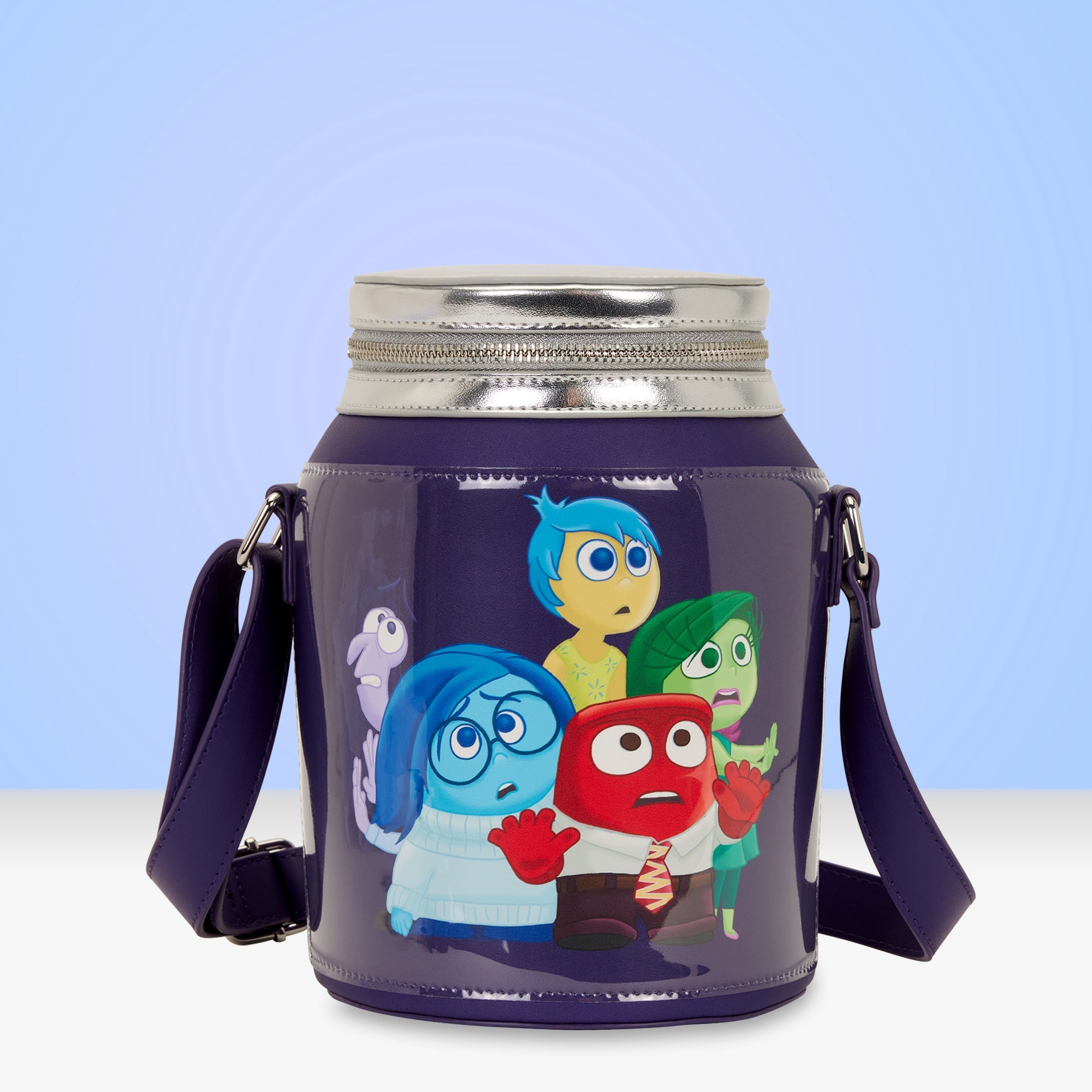 Loungefly x Disney Pixar Inside Out 2 Figural Jar Crossbody Bag - GeekCore