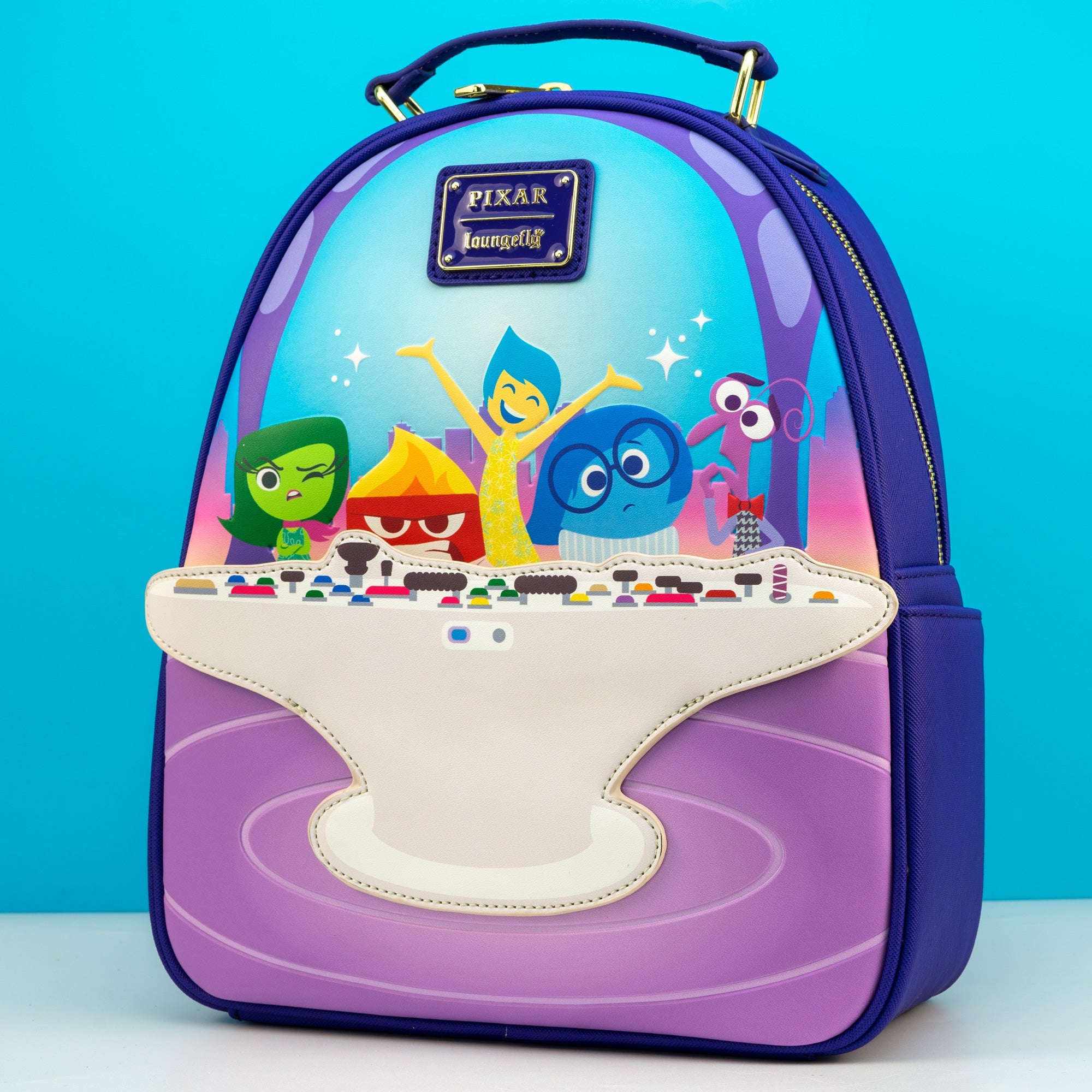 Loungefly x Disney Pixar Inside Out Crew Mini Backpack - GeekCore
