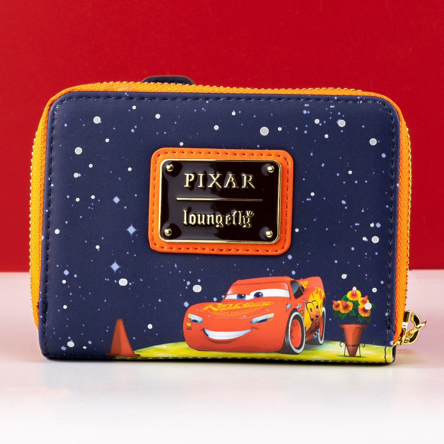 Loungefly x Disney Pixar Moments Cars Cozy Cone Zip Around Wallet - GeekCore