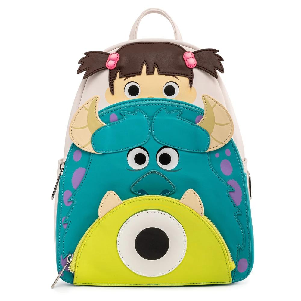 Loungefly x Disney Pixar Monsters Inc Trio Mini Backpack - GeekCore