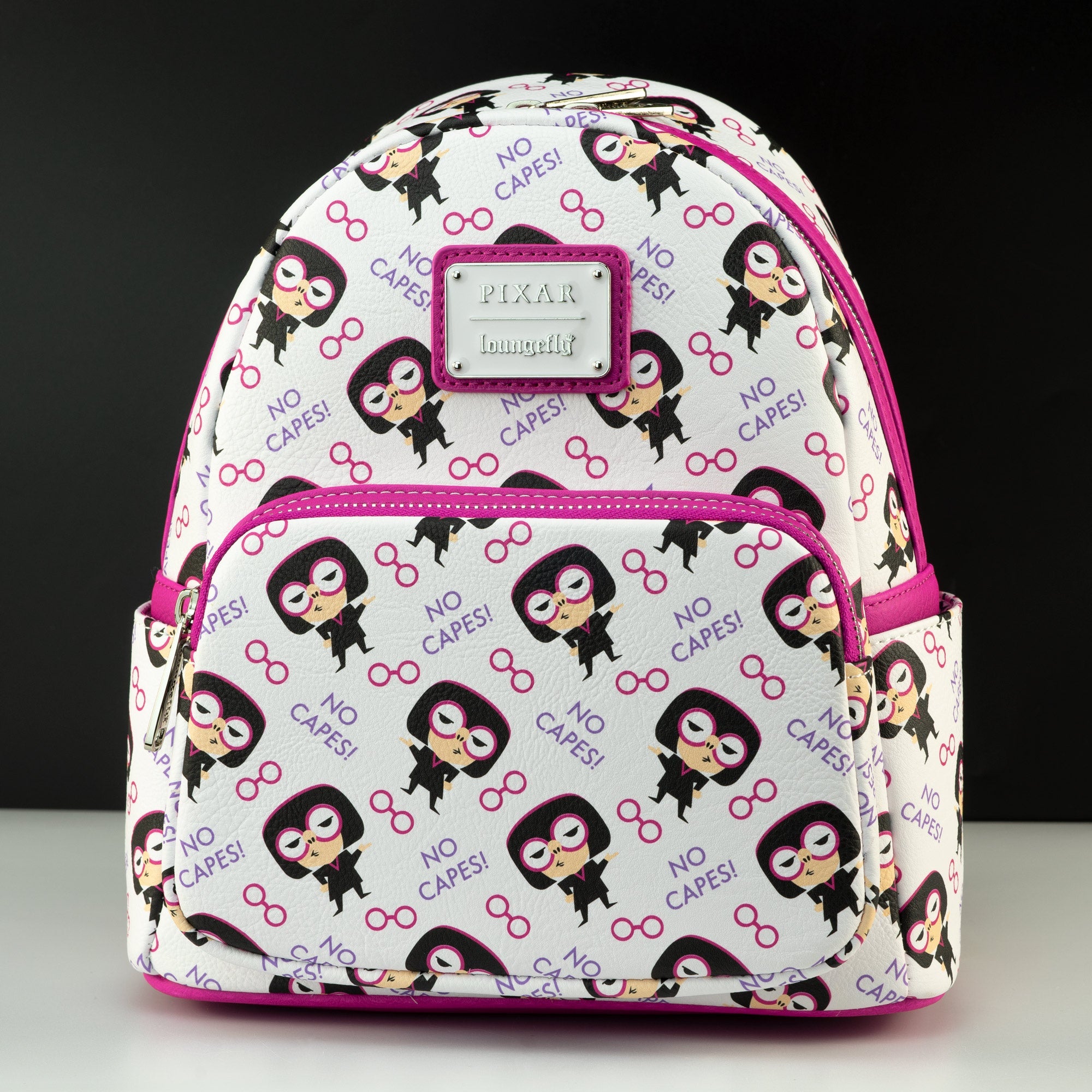 Loungefly x Disney Pixar The Incredibles Edna No Capes Print Mini Backpack - GeekCore