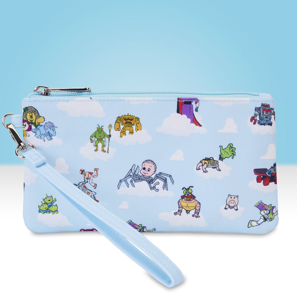 Loungefly x Disney Pixar Toy Story Movie Collab AOP Wristlet Wallet - GeekCore