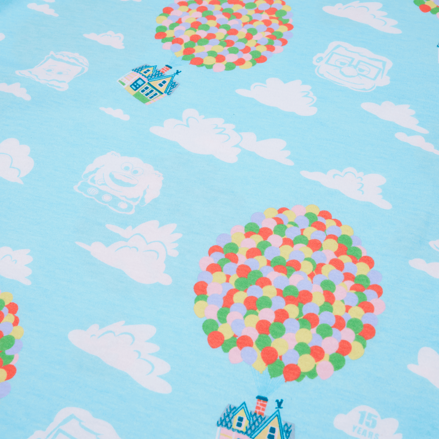 Loungefly x Disney Pixar Up 15th Anniversary Balloon House Unisex T - Shirt - GeekCore