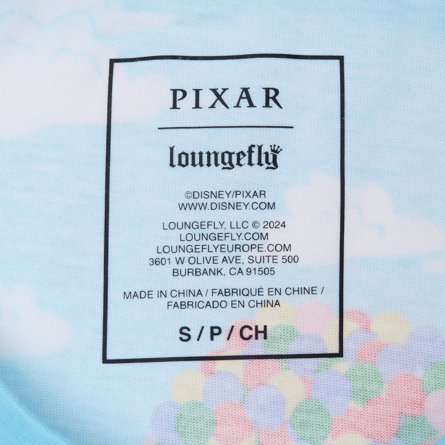 Loungefly x Disney Pixar Up 15th Anniversary Balloon House Unisex T - Shirt - GeekCore
