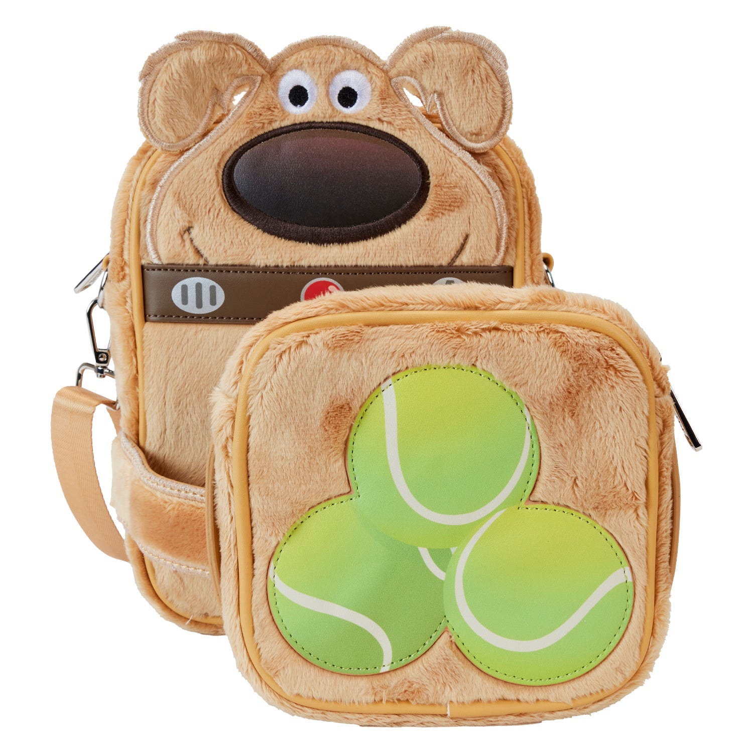 Loungefly x Disney Pixar Up 15th Anniversary Dug Crossbuddies Bag - GeekCore