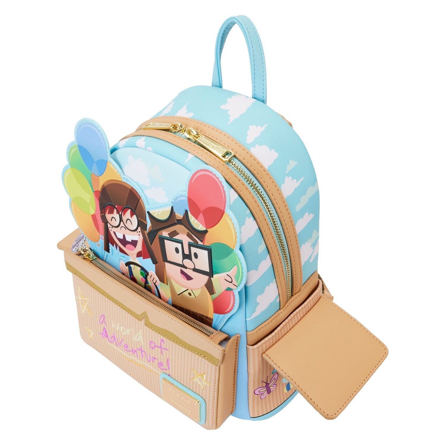 Loungefly x Disney Pixar Up 15th Anniversary Spirit of Adventure Mini Backpack - GeekCore