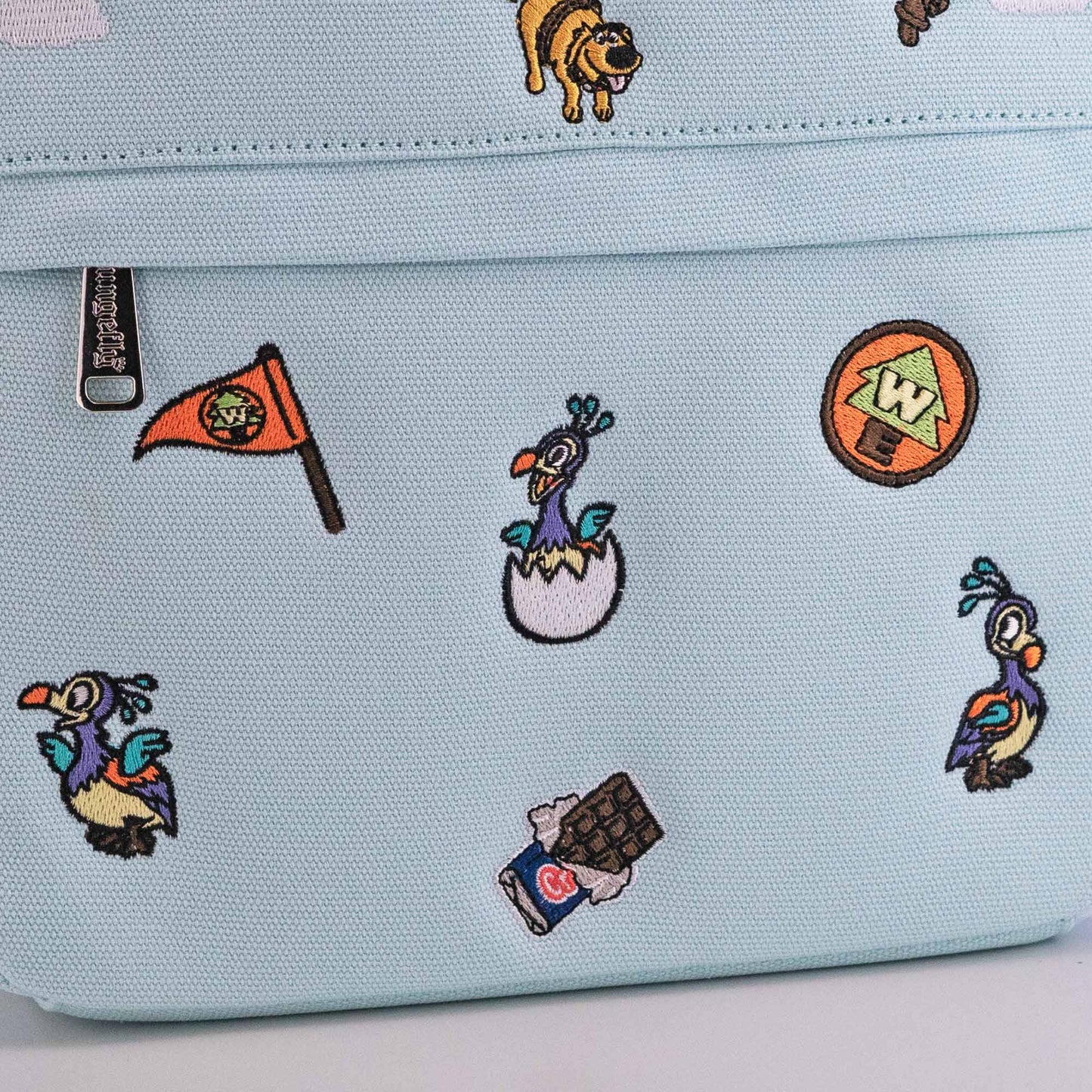 Loungefly x Disney Pixar Up Canvas Icons Mid-Size Backpack - GeekCore