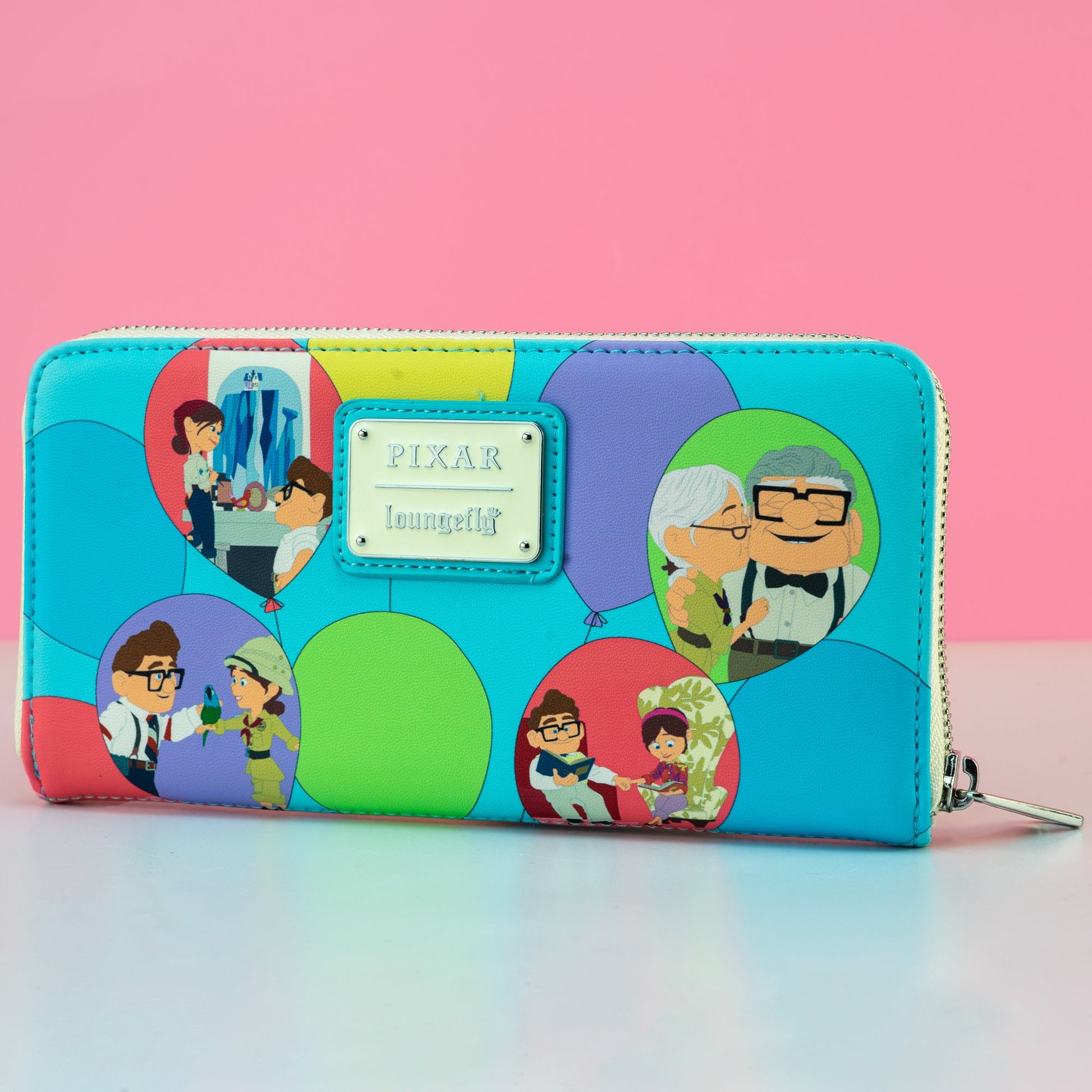 Loungefly x Disney Pixar Up Carl and Ellie Balloon Moments Wallet - GeekCore