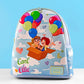 Loungefly x Disney Pixar Up Carl and Ellie Foil Hearts Balloons Mini Backpack With Coin Bag - GeekCore