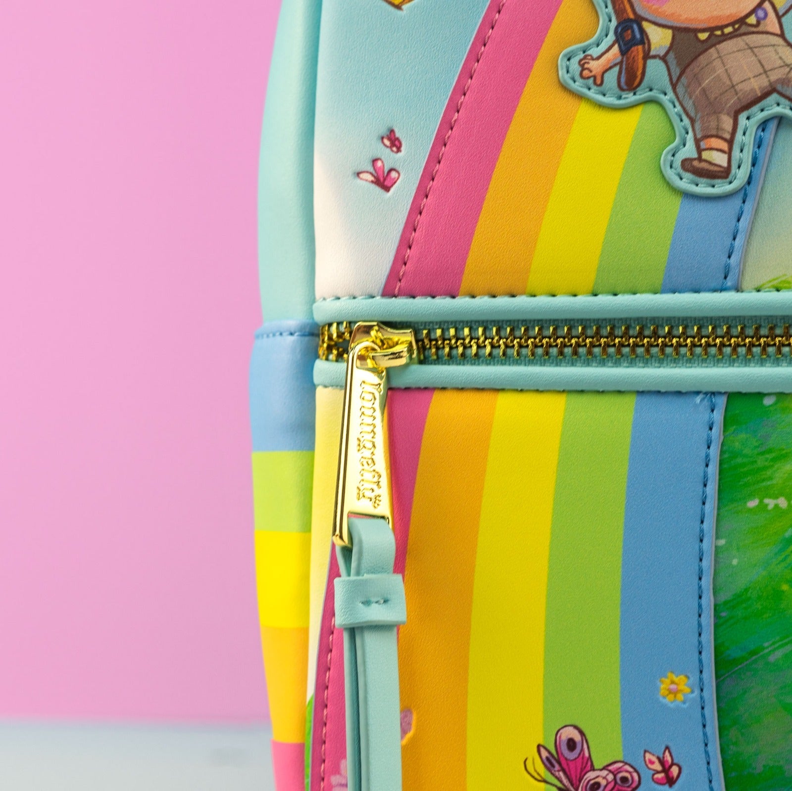 Loungefly x Disney Pixar Up Carl and Ellie Love Heart Balloons Mini Backpack - GeekCore