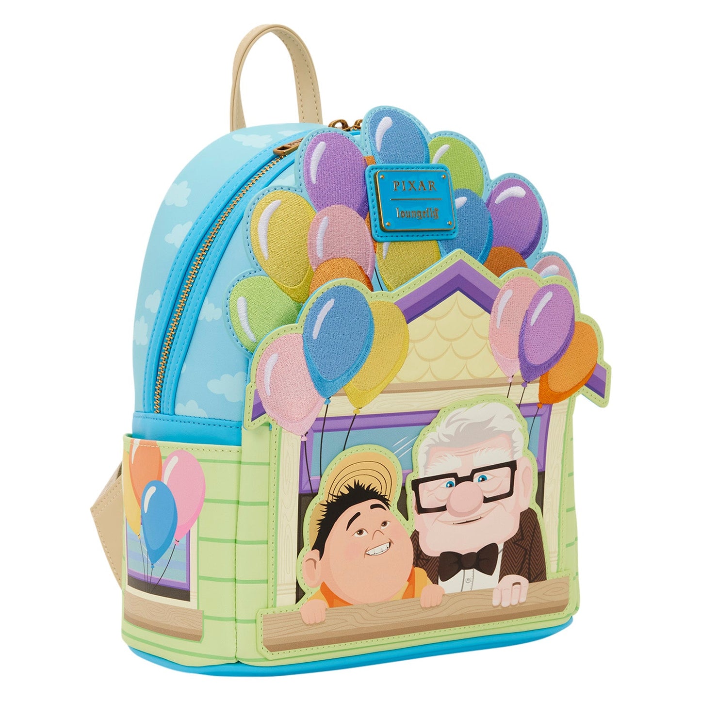 Loungefly x Disney Pixar Up Carl & Russell Mini Backpack - GeekCore