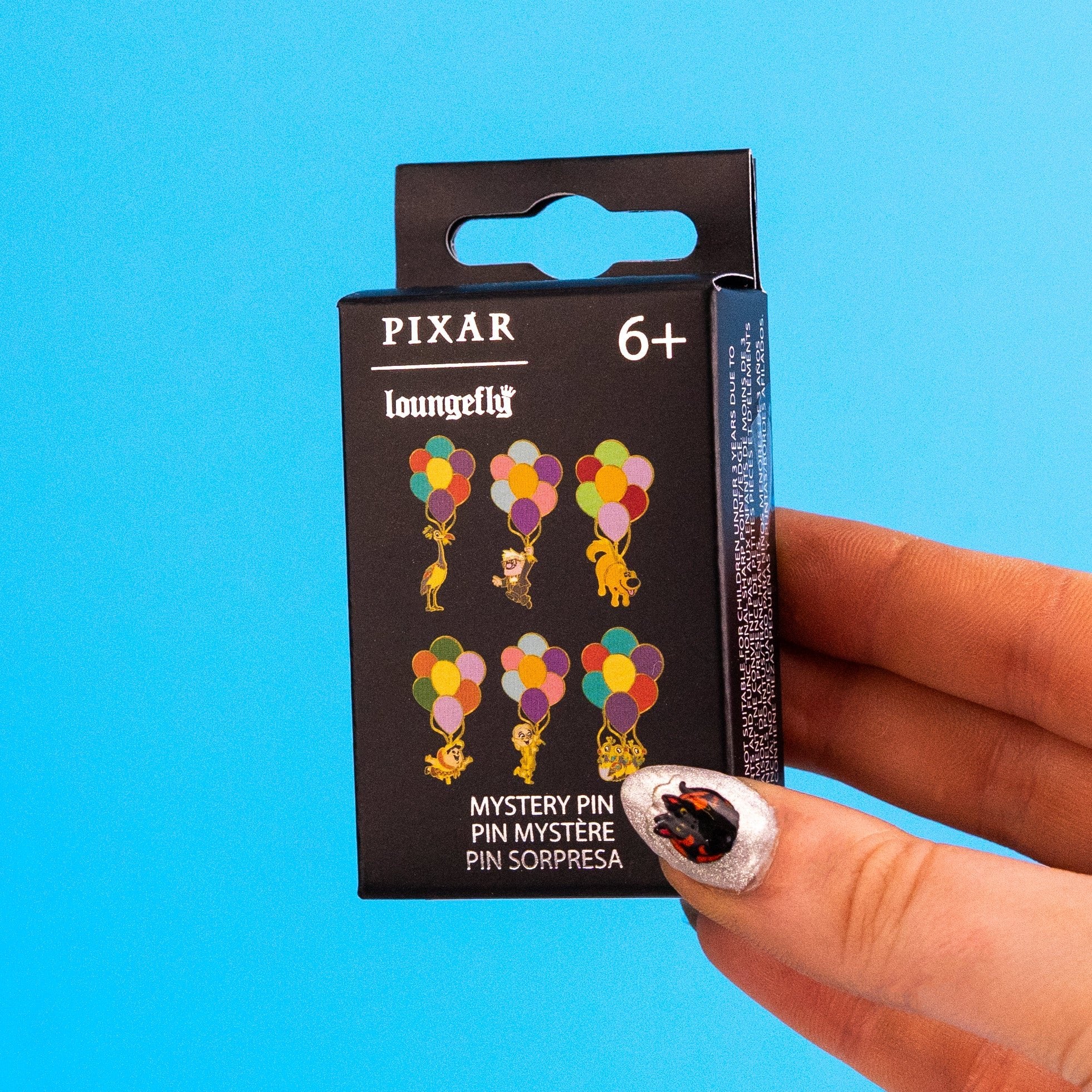 Loungefly x Disney Pixar Up Characters Holding Balloons Blind Box Mystery Pin - GeekCore