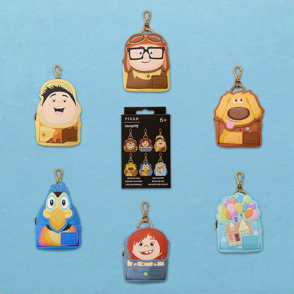 Loungefly x Disney Pixar Up Mystery Mini Backpack Keychain Charms - GeekCore