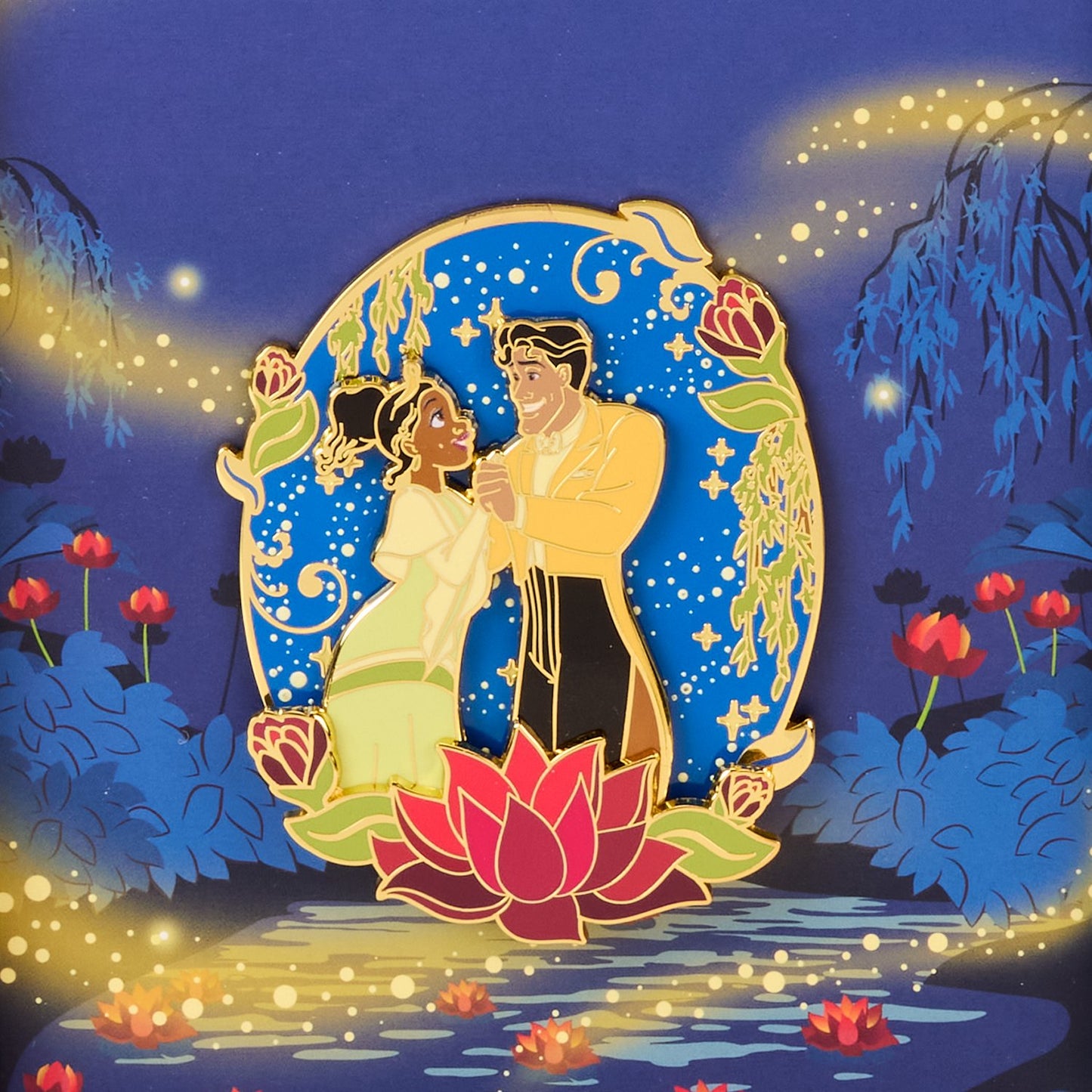 Loungefly x Disney Princess And The Frog 15th Anniversary 3" Collector Box Pin - GeekCore