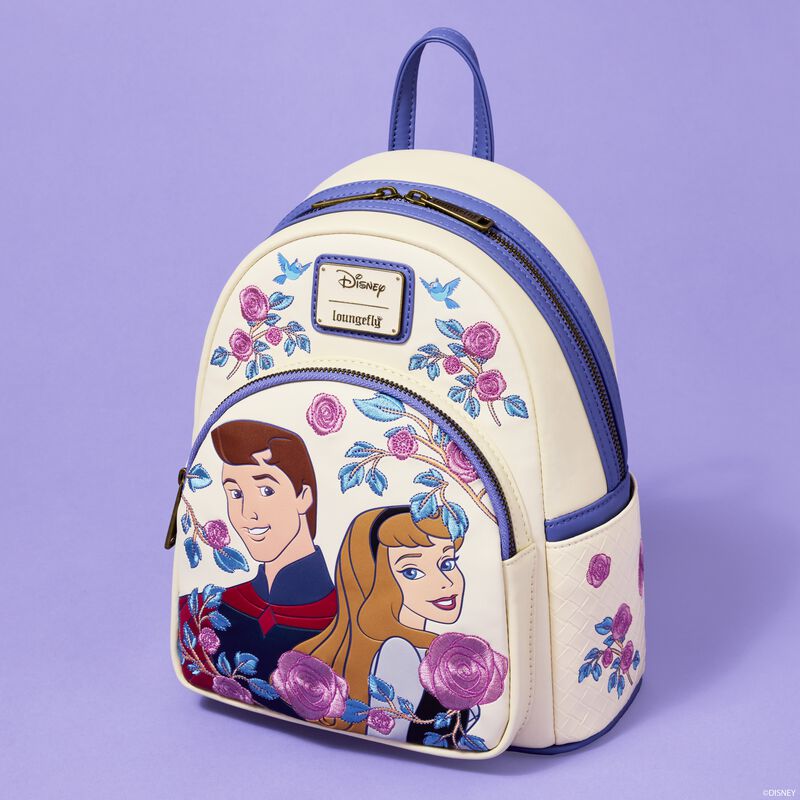 Loungefly x Disney Princess Aurora & Prince Phillip Mini Backpack - GeekCore