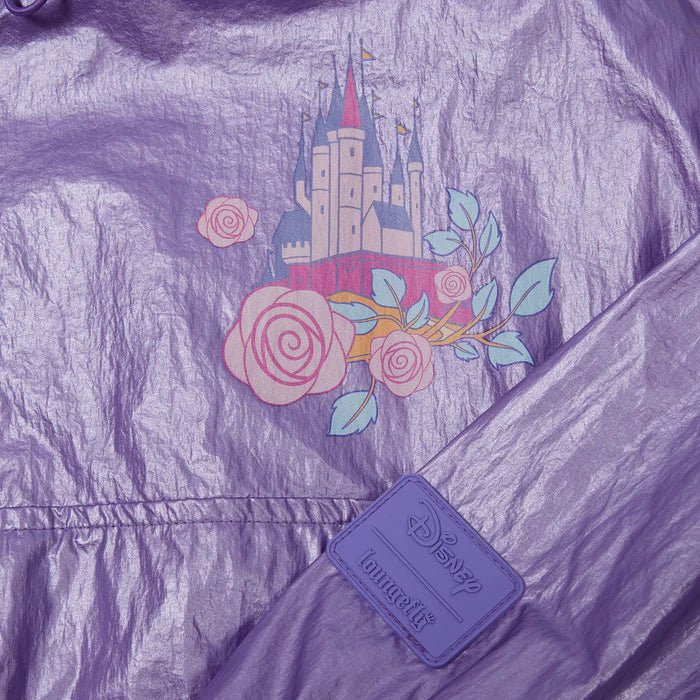 Loungefly x Disney Princess Aurora & Prince Phillip Unisex Windbreaker - GeekCore