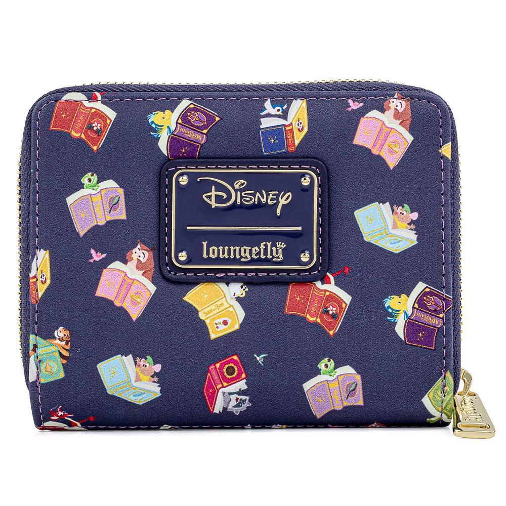 Loungefly x Disney Princess Books All Over Print Purse - GeekCore