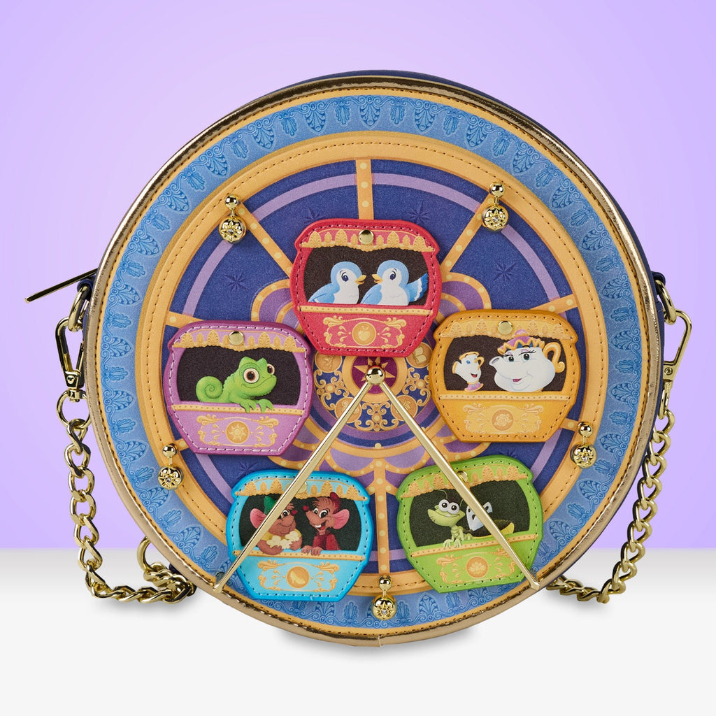 Loungefly x Disney Princess Carousel Crossbody Bag - GeekCore