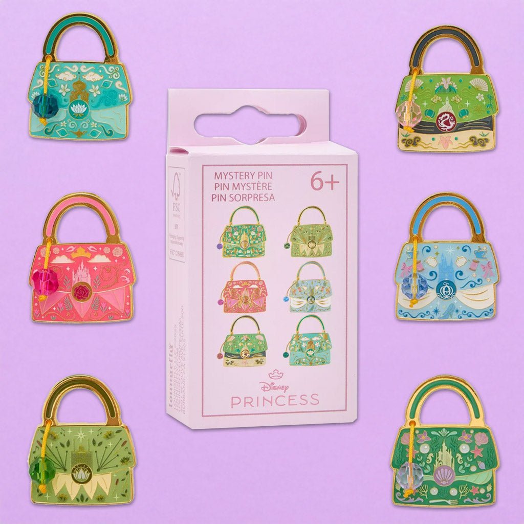 Loungefly x Disney Princess Handbags Blind Box Mystery Pin - GeekCore