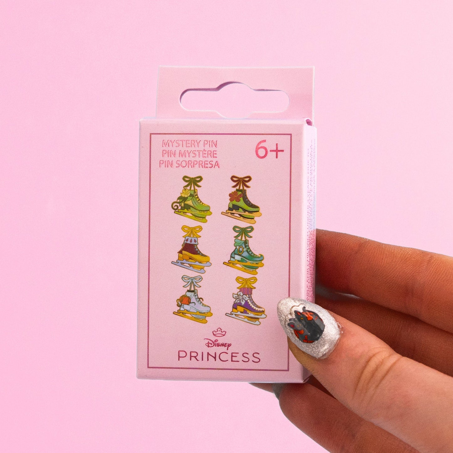 Loungefly x Disney Princess Ice Skates Blind Box Mystery Pin - GeekCore