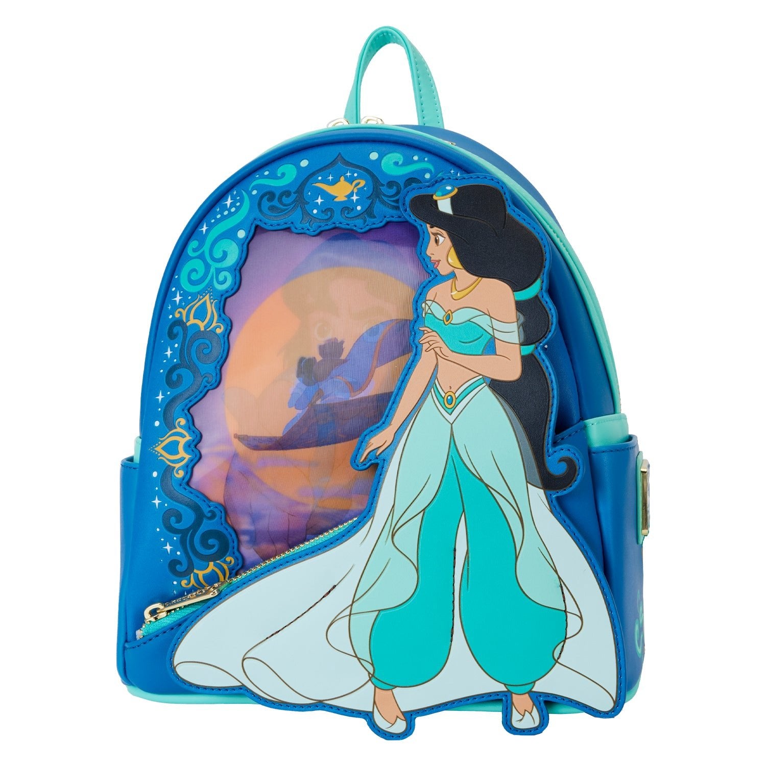 Loungefly x Disney Princess Jasmine Lenticular Mini Backpack - GeekCore