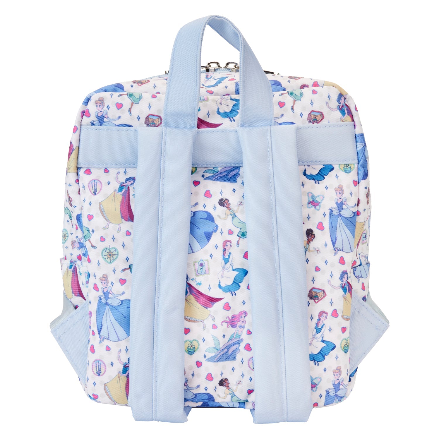 Loungefly x Disney Princess Manga Style AOP Nylon Backpack - GeekCore