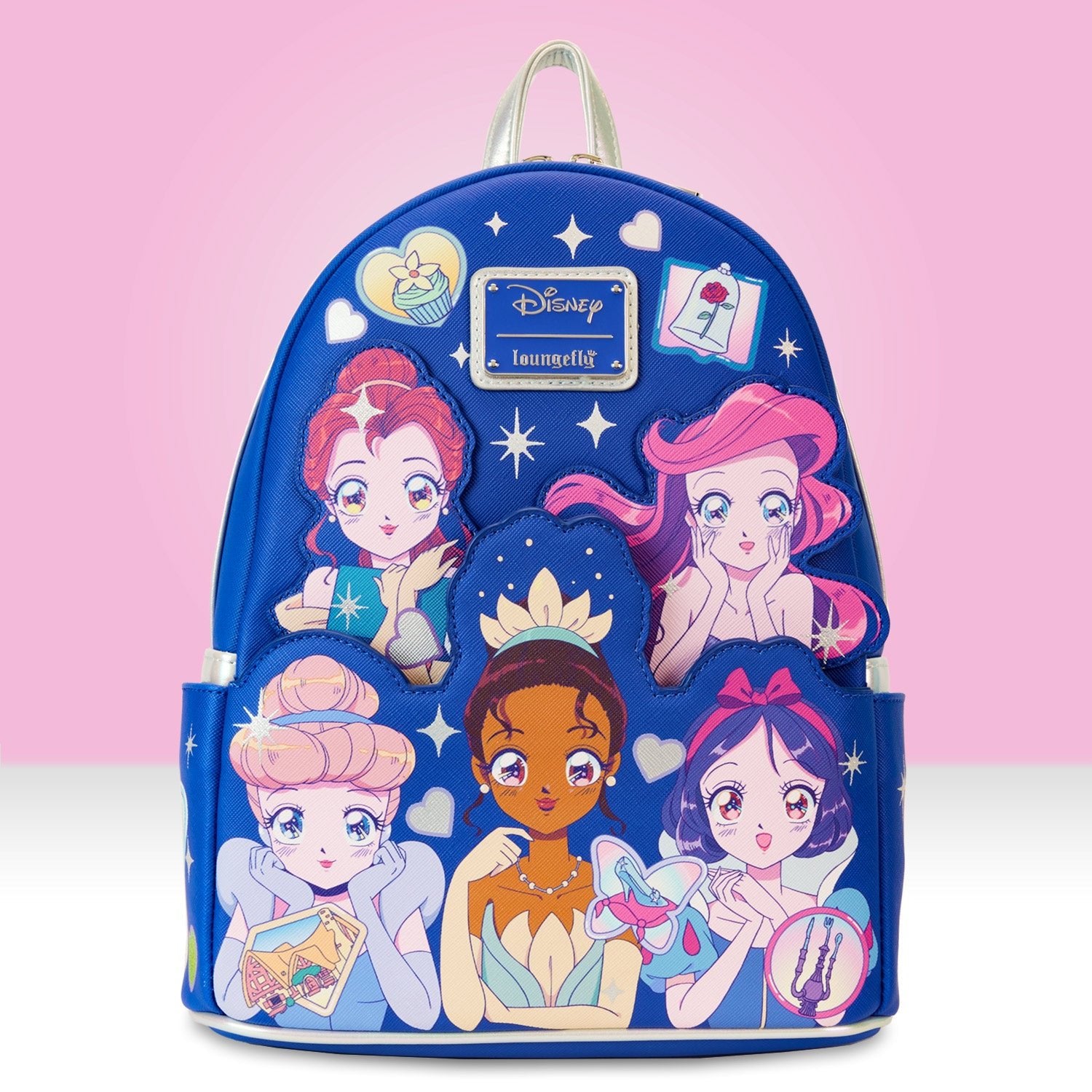 Loungefly x Disney Princess Manga Style Mini Backpack - GeekCore