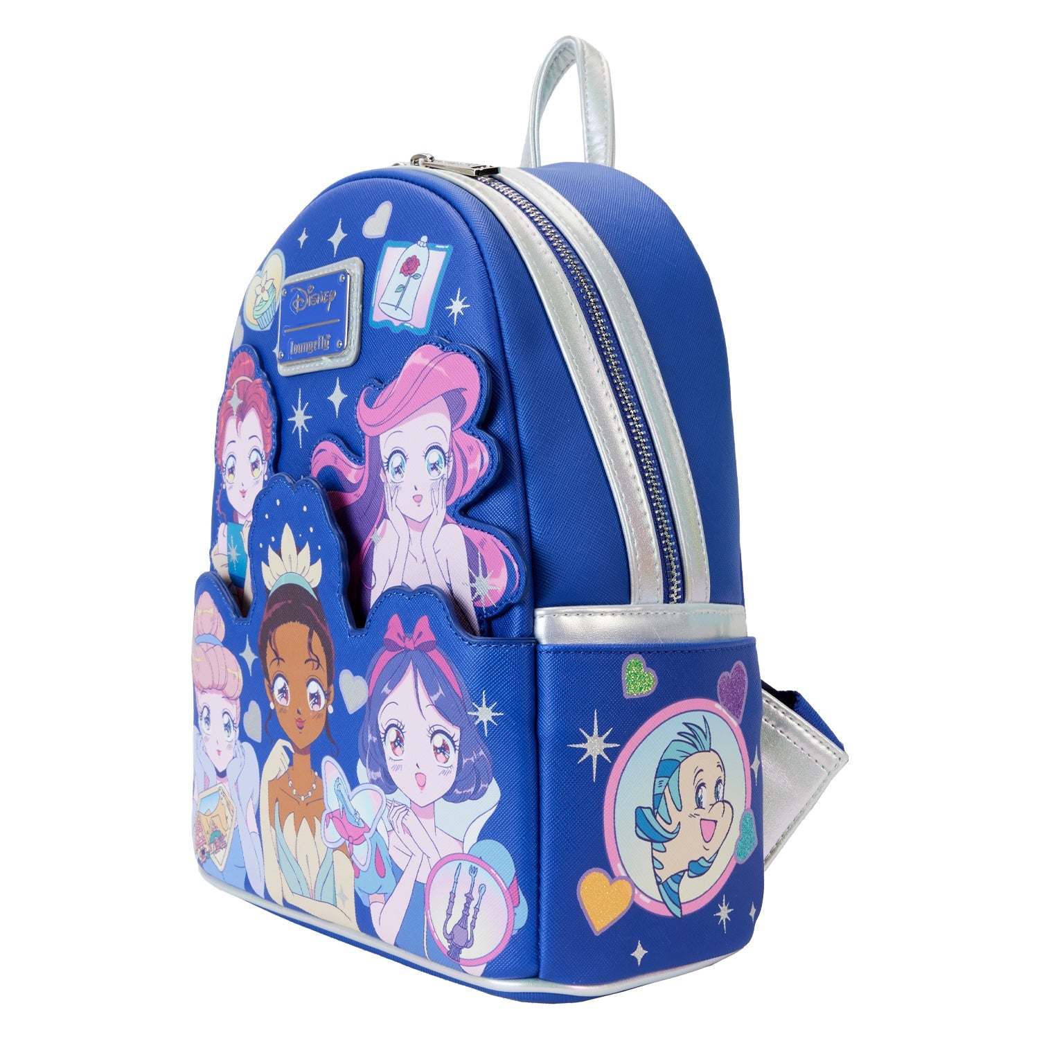 Loungefly x Disney Princess Manga Style Mini Backpack - GeekCore