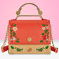 Loungefly x Disney Princess Moana Floral Handle Crossbody Bag - GeekCore