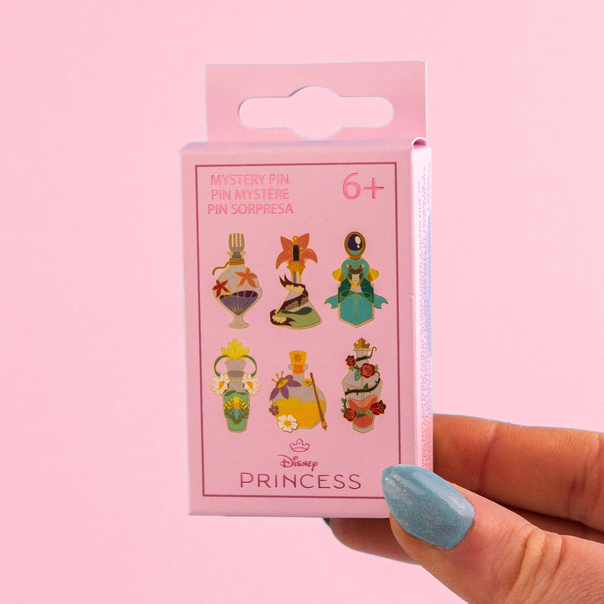Loungefly x Disney Princess Perfume Bottles Blind Box Mystery Pin - GeekCore