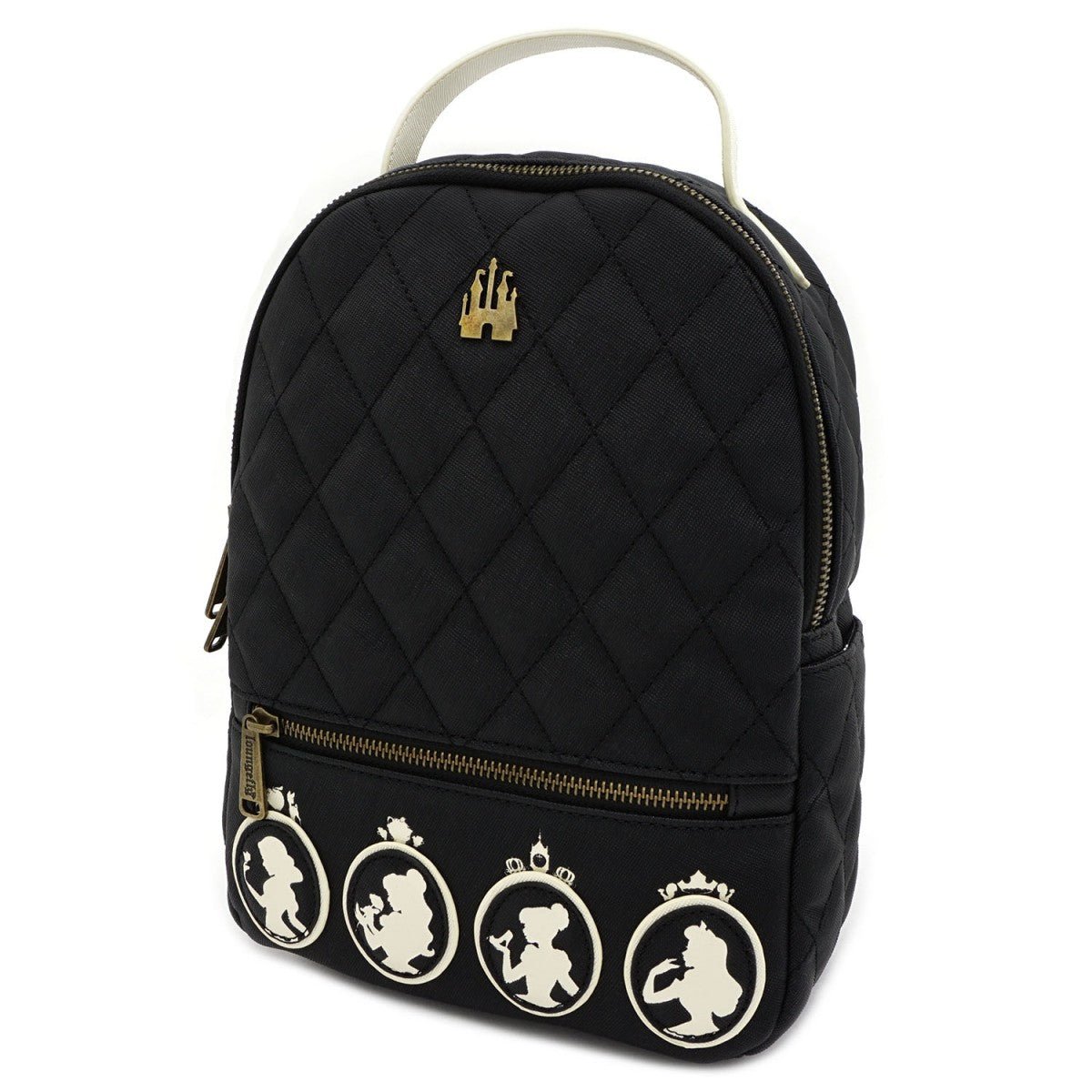 Loungefly X Disney Princess Quilted Cameo Mini Backpack - GeekCore