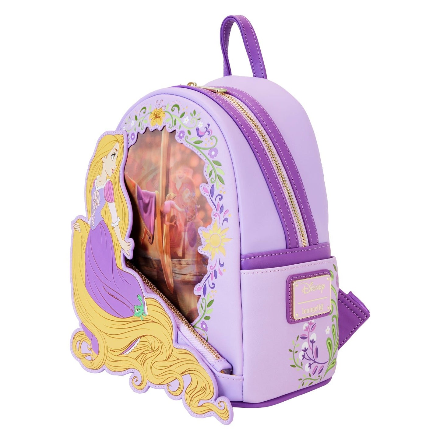 Loungefly x Disney Princess Rapunzel Lenticular Mini Backpack - GeekCore