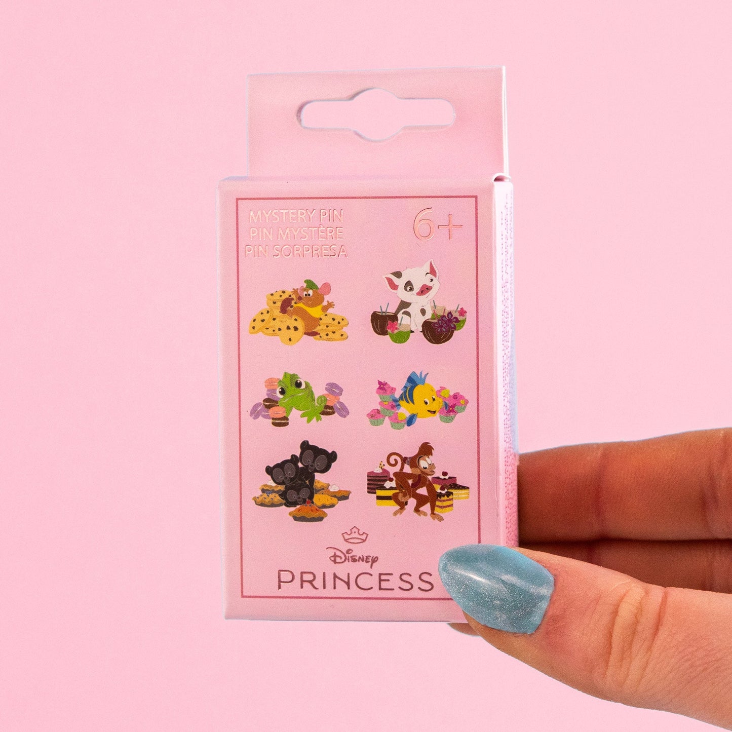 Loungefly x Disney Princess Sidekicks with Desserts Blind Box Mystery Pin - GeekCore