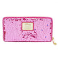 Loungefly X Disney Princess Sleeping Beauty Reversible Sequin Purse - GeekCore