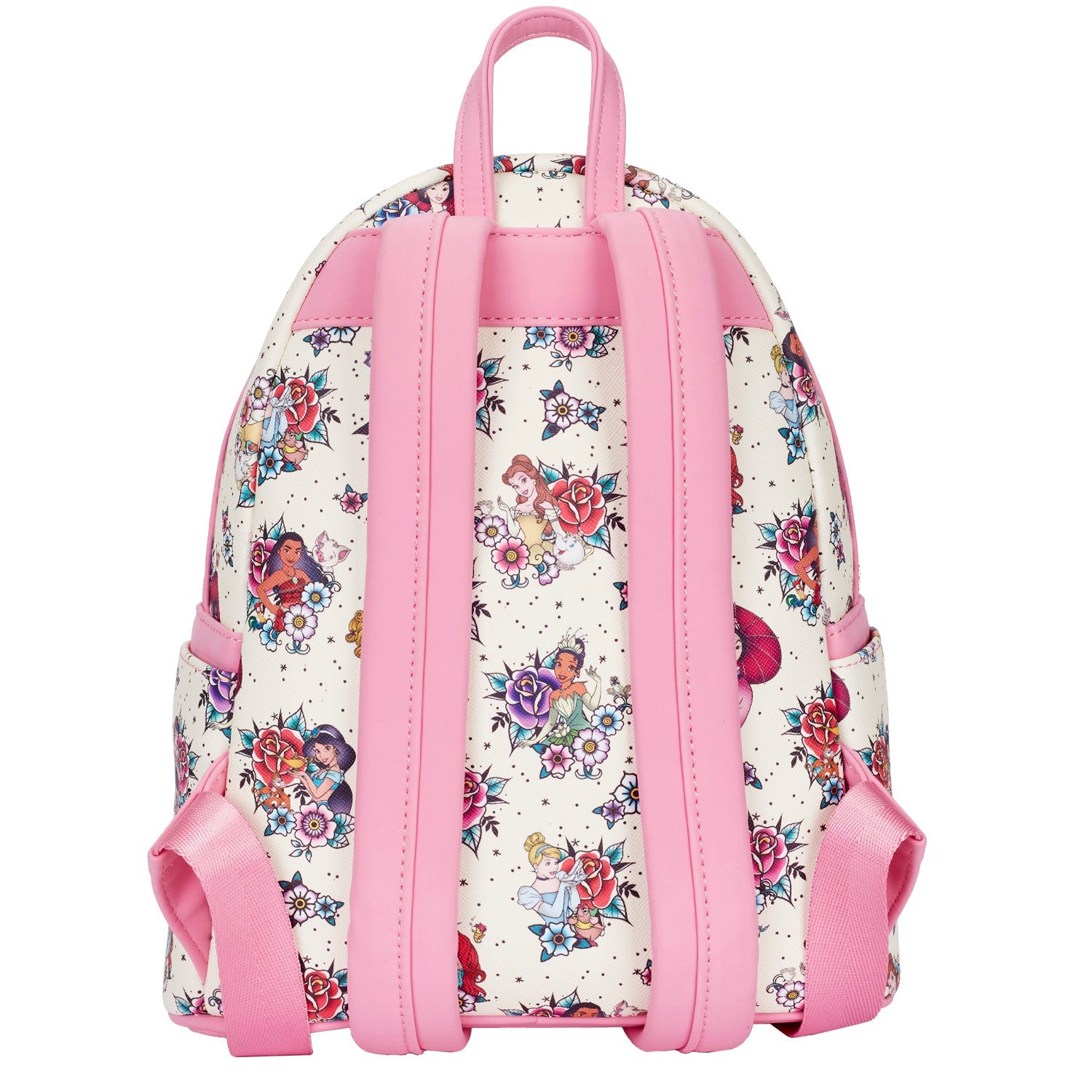 Loungefly x Disney Princess Tattoo All Over Print Mini Backpack - GeekCore