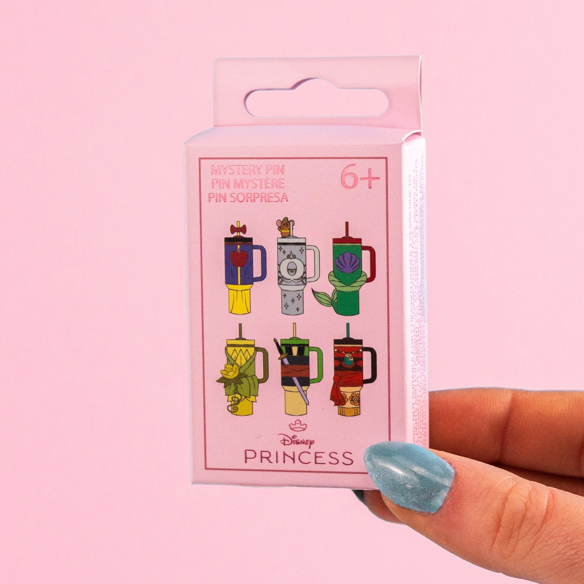 Loungefly x Disney Princess Travel Cup Blind Box Mystery Pin - GeekCore