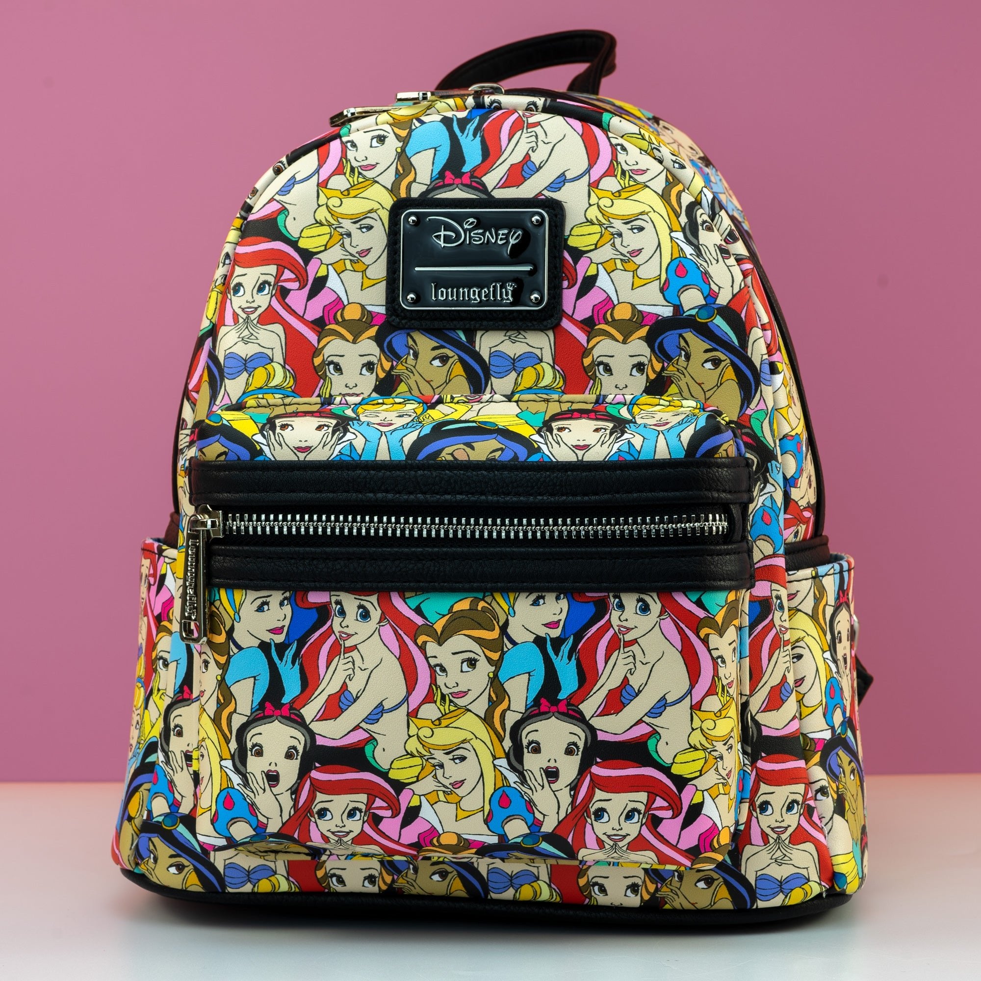Loungefly x Disney Princesses AOP Mini Backpack - GeekCore