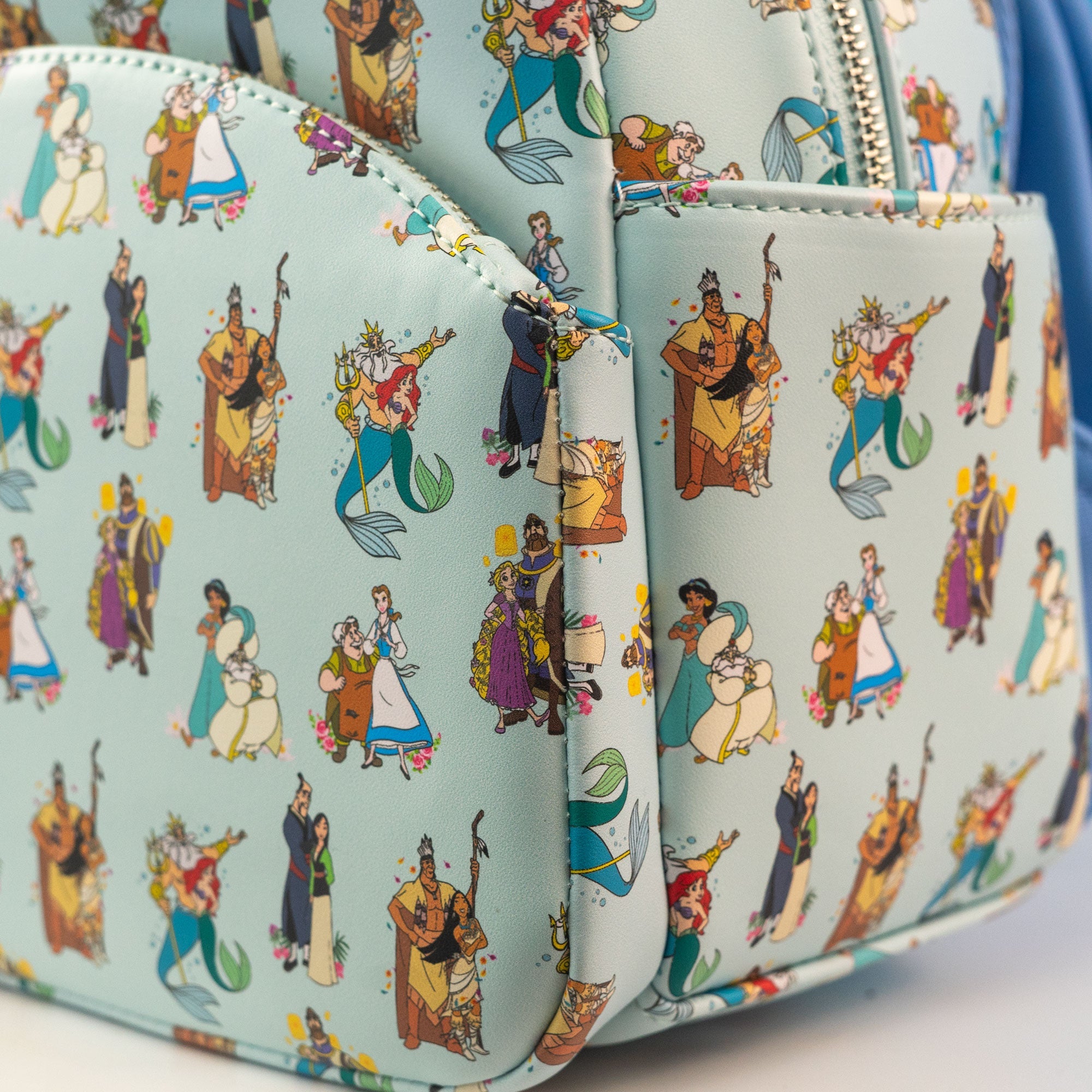 Loungefly x Disney Princesses with Fathers Mini Backpack - GeekCore