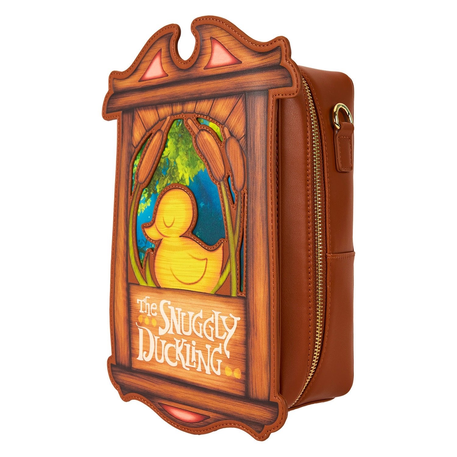 Loungefly x Disney Rapunzel Snuggly Duckling Crossbody Bag - GeekCore