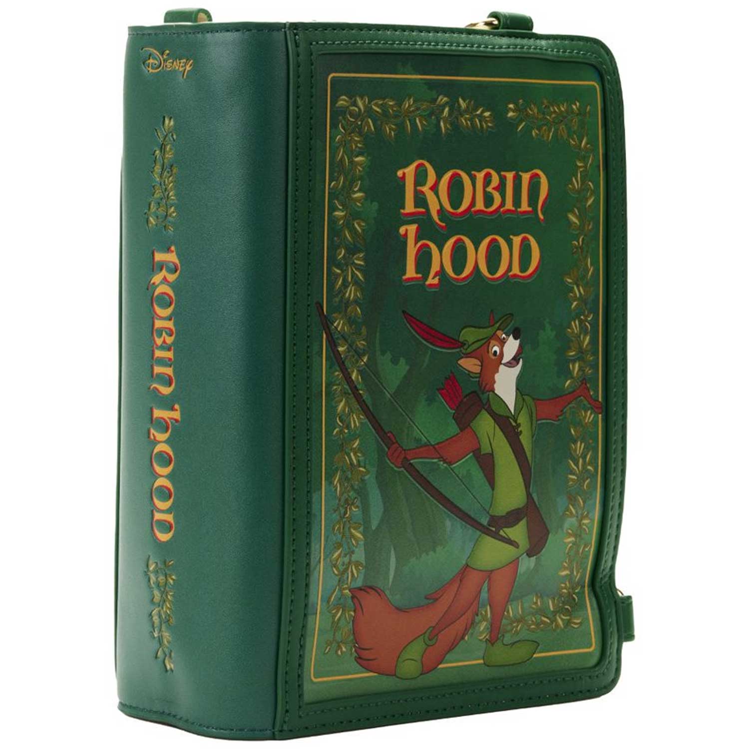 Loungefly x Disney Robin Hood Book Convertible Crossbody Bag - GeekCore