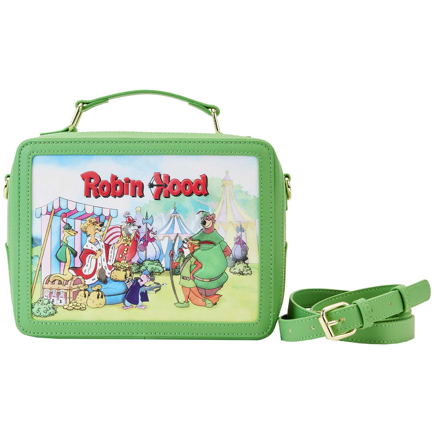 Loungefly x Disney Robin Hood Lunchbox Crossbody Bag - GeekCore