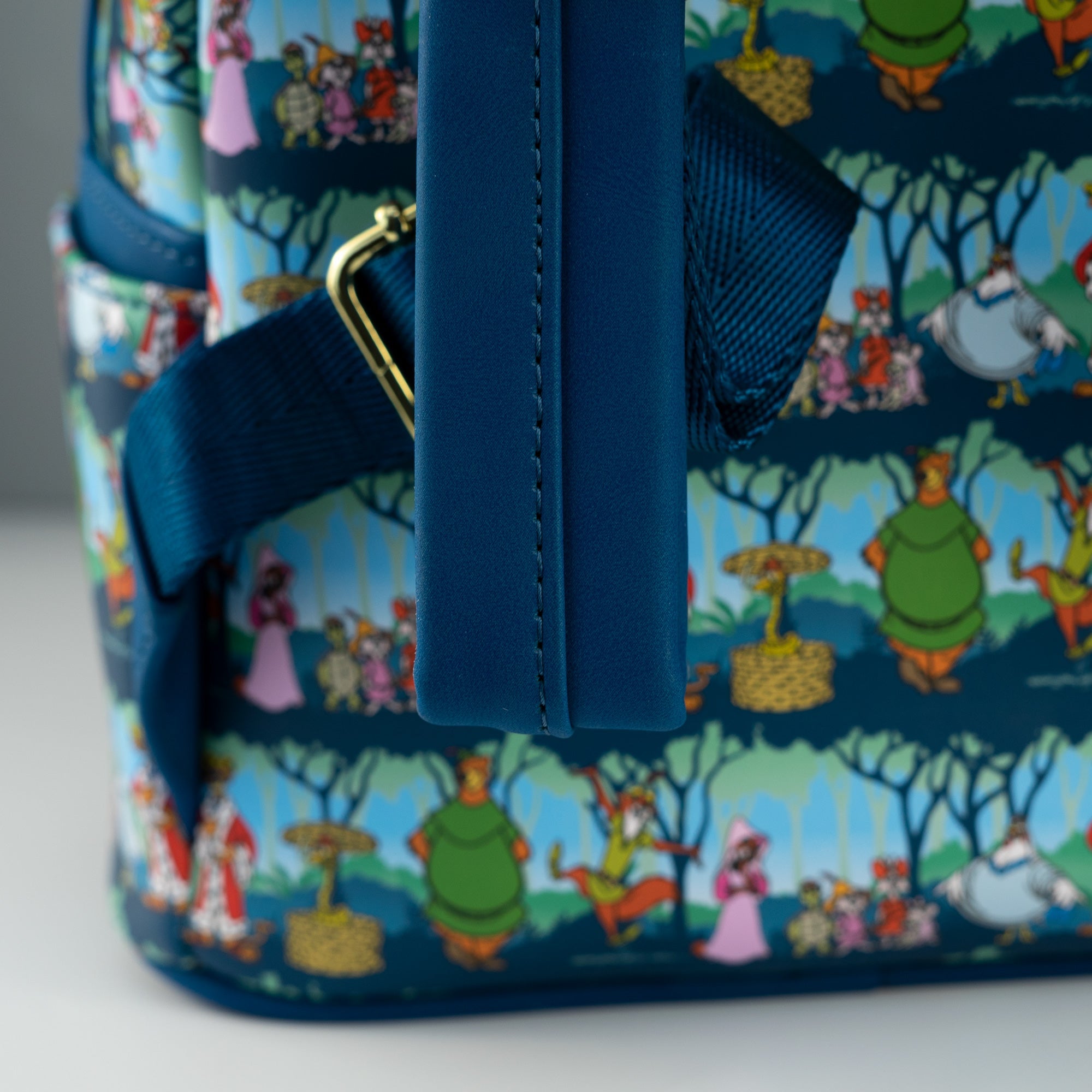 Loungefly x Disney Robin Hood Sherwood All Over Print Mini Backpack - GeekCore