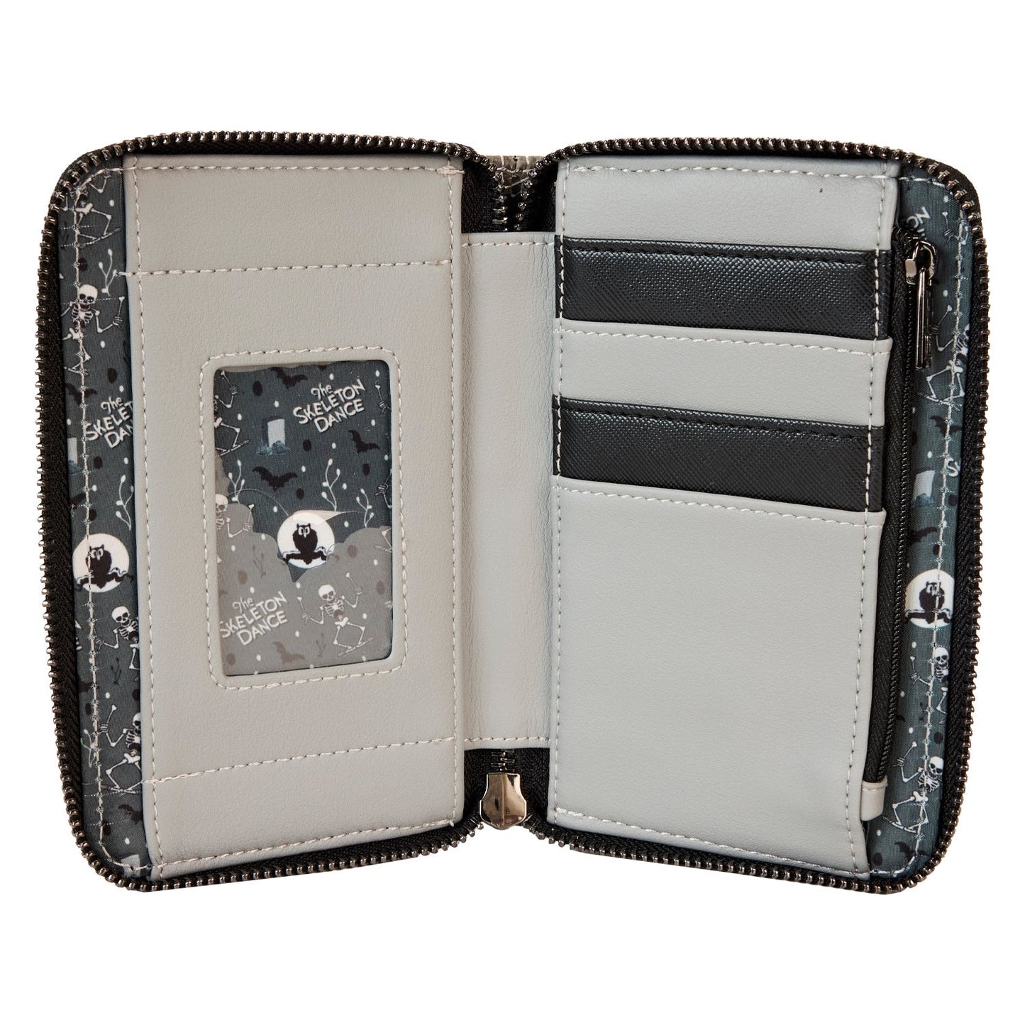 Loungefly x Disney Skeleton Dance Zip Around Wallet - GeekCore