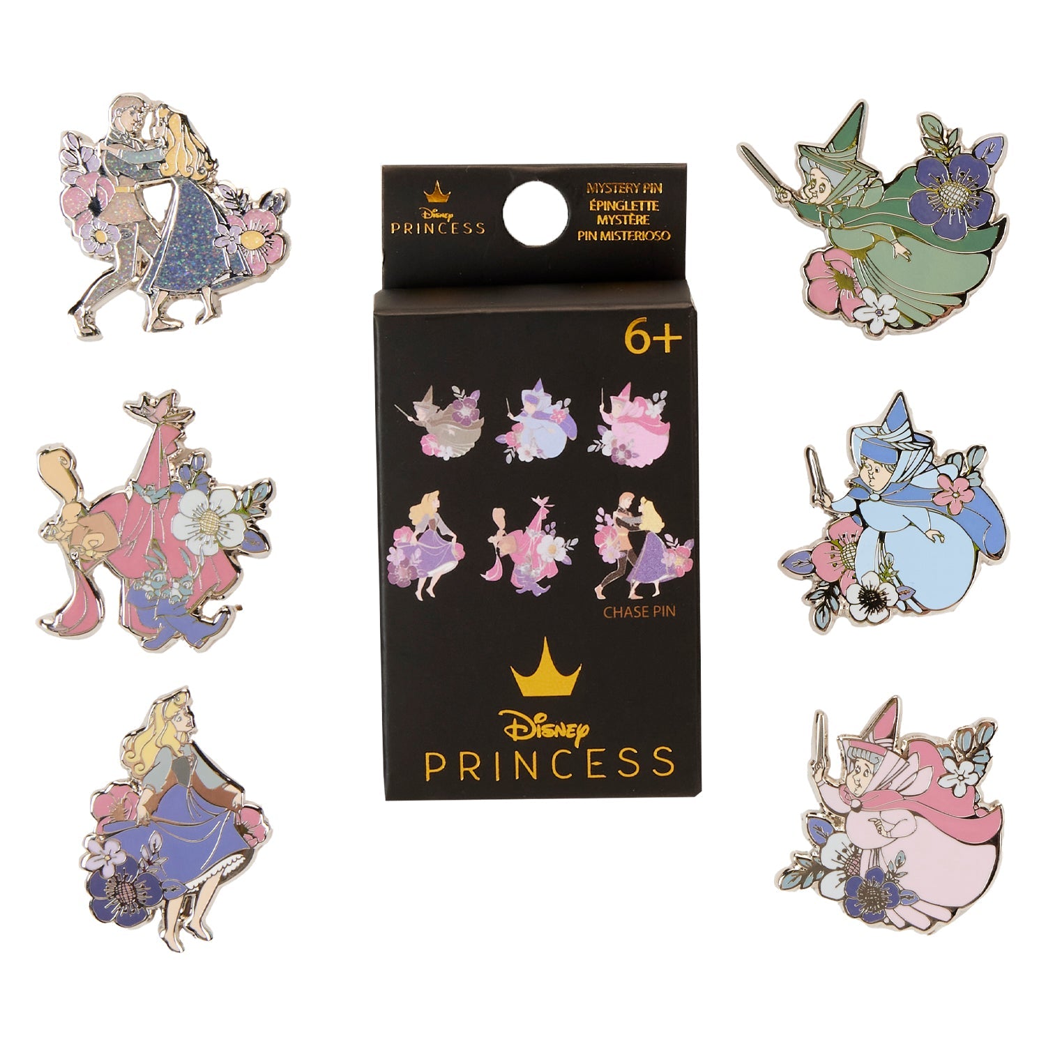 Loungefly x Disney Sleeping Beauty 60th Anniversary Blind Box Pin - GeekCore